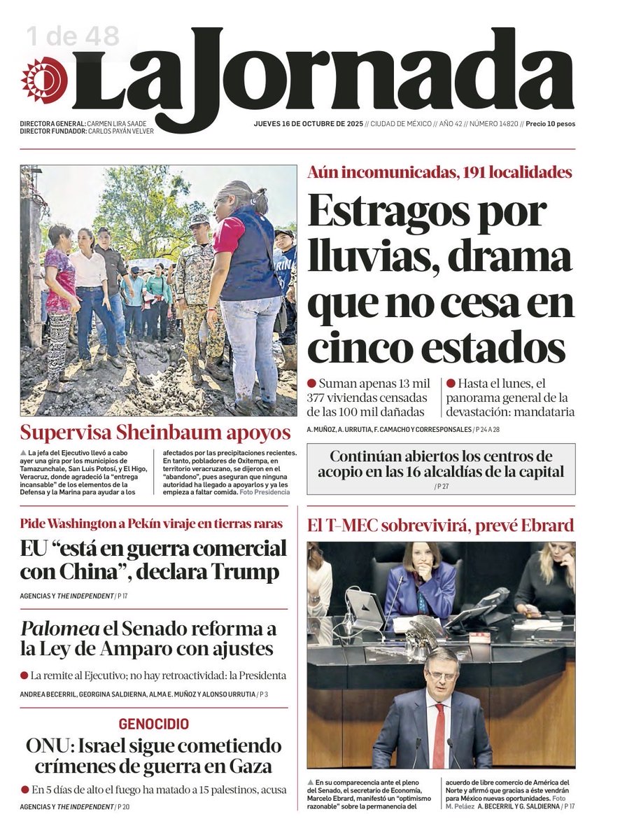 sPRing_PR's tweet image. Te compartimos las #PrimerasPlanas de algunos periódicos del día. 🗞️