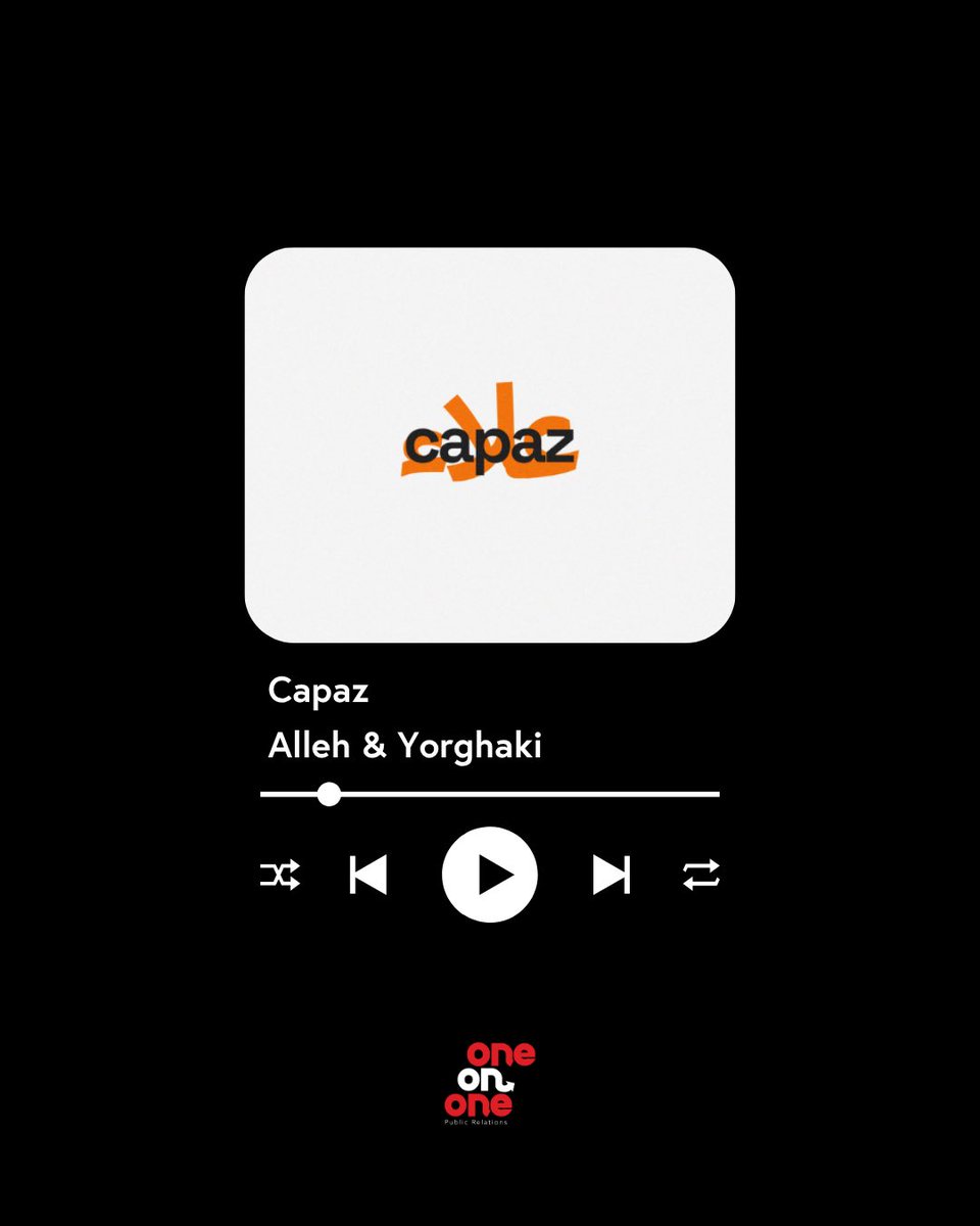 ¡No pierdas la oportunidad de escuchar “Capaz” en vivo! Alleh y Yorghaki se presentarán por primera vez en Puerto Rico con su “La Ciudad World Tour 2025” el 27 y 28 de octubre en el Coca-Cola Music Hall Boletos disponibles en ticketera.com 🎶#OneOnOnePR