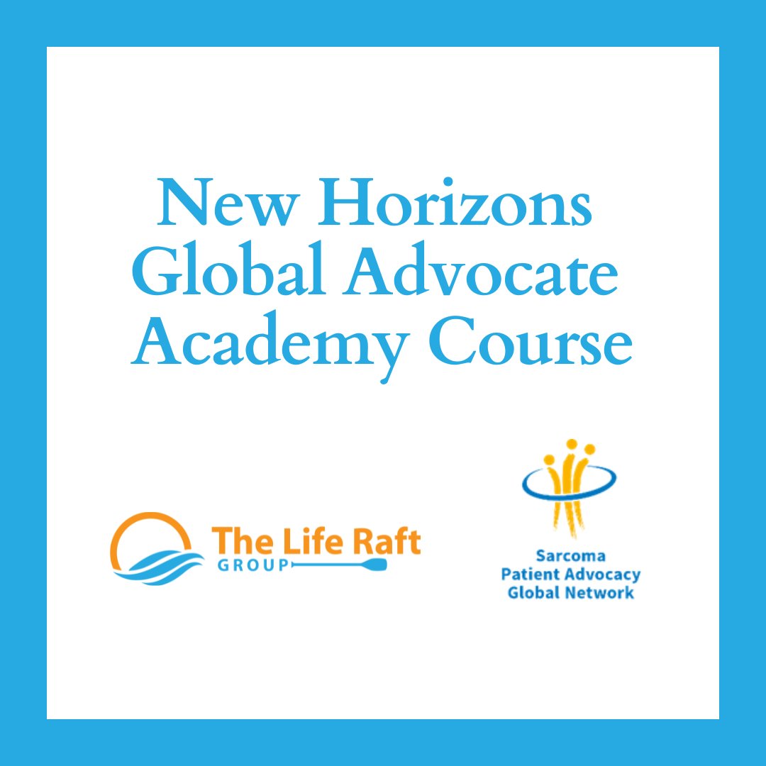 Liferaftgroup's tweet image. The #NewHorizonsGIST Global Advocate Academy brings global voices together to tackle barriers in #GIST care & policy. Special thanks to @SachinSarcoma @patvocates , and Catalyst Consulting Group for sharing their expertise with the greater community. bit.ly/GlobalAdvocate…