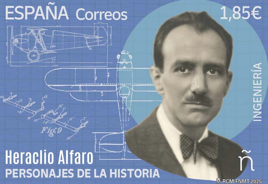 sepla_pilotos's tweet photo. ¿Sabías que el nieto de Heraclio Fournier, fundador de la fábrica de naipes de Vitoria, fue un prestigioso #aviador e #ingeniero aeronáutico? @Correos ha emitido un sello para reconocer la contribución de Heraclio Alfaro Fournier al desarrollo de la aviación española y mundial✈️. https://t.co/HnAbiRpaPM