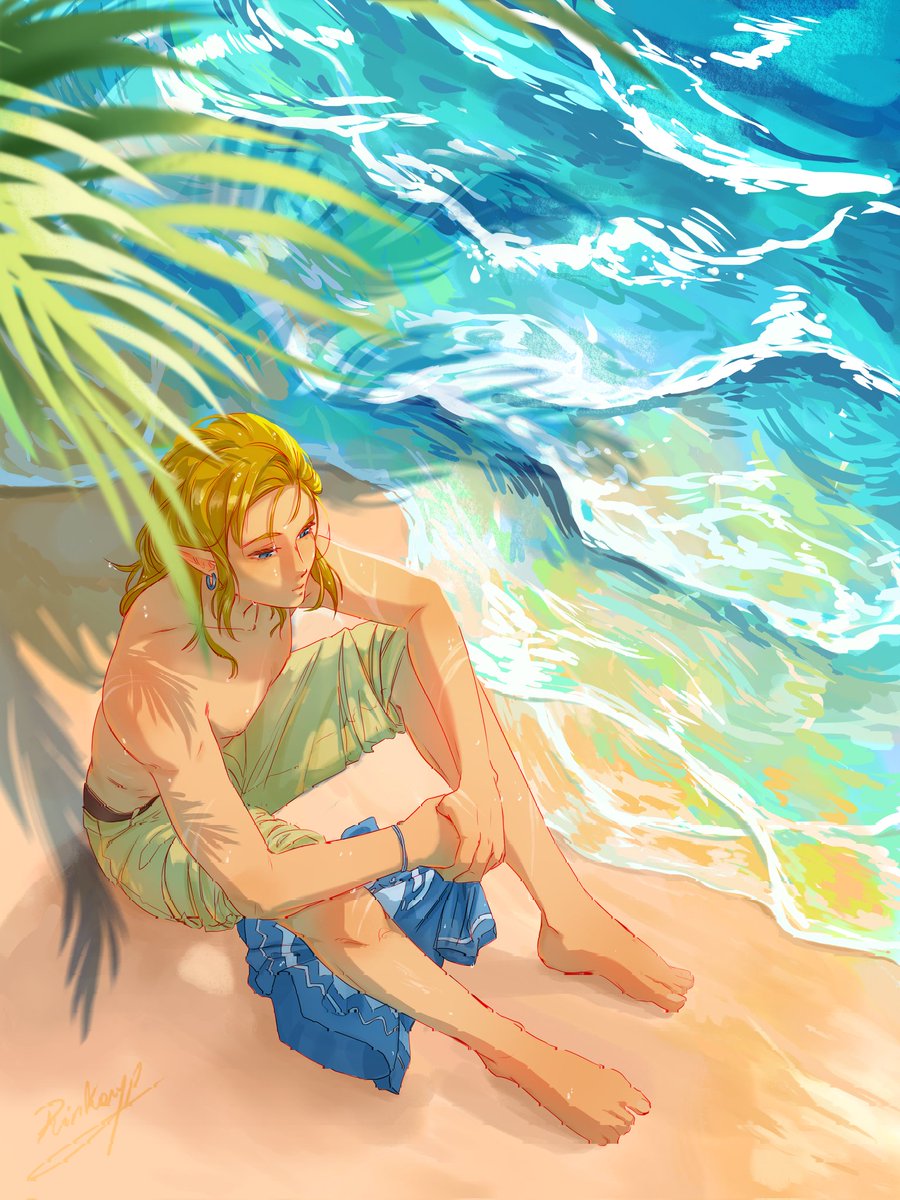 Summer it's almost here~~
Almost 900 of you, thank you so much!! 🥹💚
#Zelda #linktober