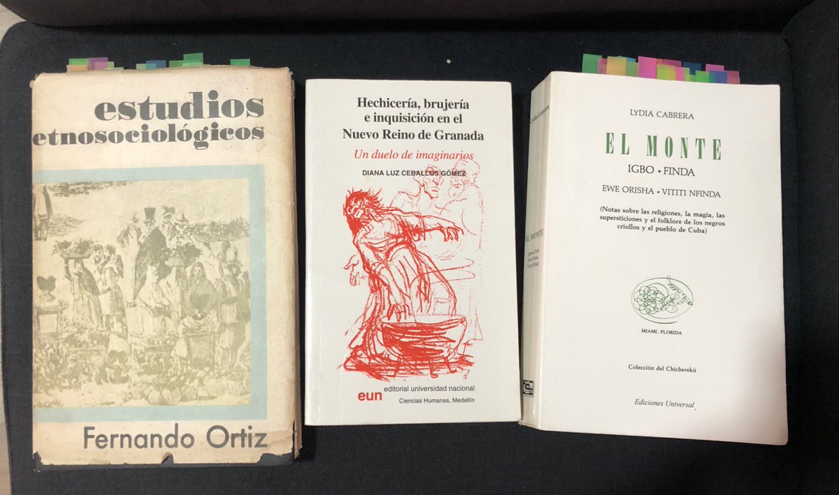 Oiga, ante tanta alharaca insulsa sobre aquello de la «brujería», sólo paso por aquí a recomendarles una bibliografía mínima de don Fernando Ortiz y de Lydia Cabrera.
