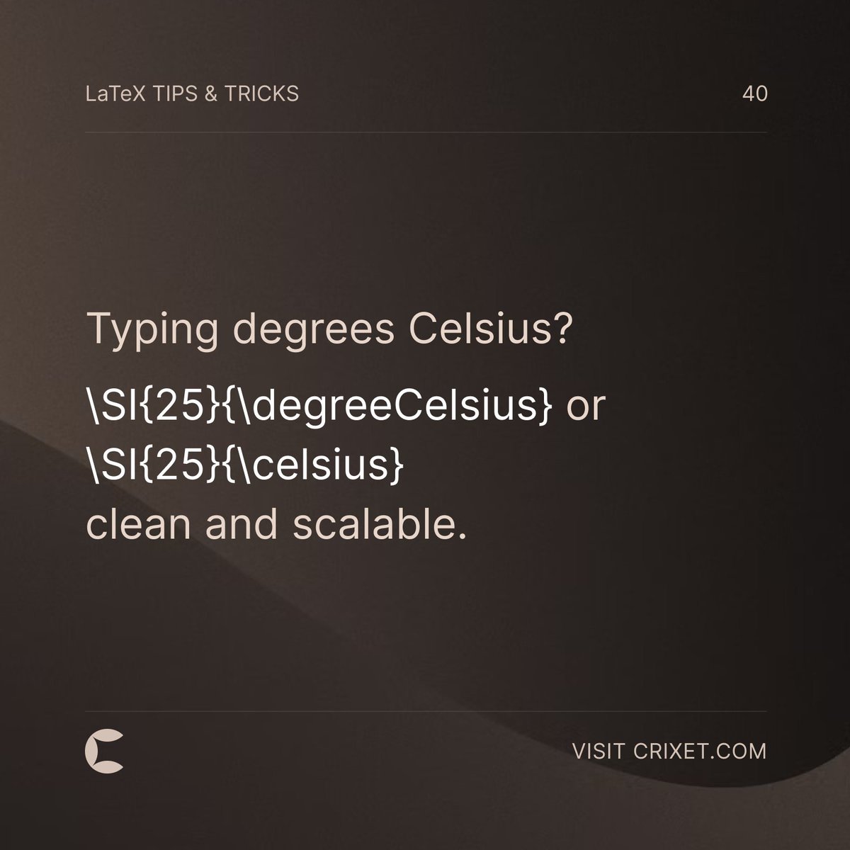 Crixet - Free, modern LaTeX editor tweet media