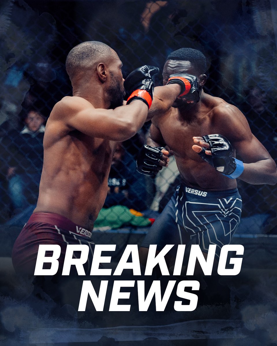 ON SHORT NOTICE!

Philani Shabalala steps in to face Tyron Lamprecht at Versus Fight Night 16

Who will walk away with the win?

Get your tickets right now and come watch live from the Heartfelt Arena in Pretoria!

versusmma.com