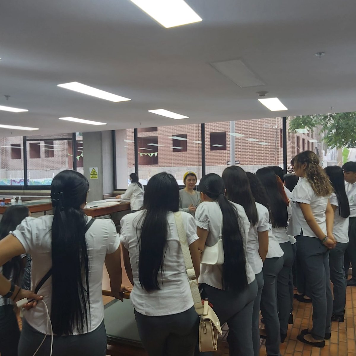 Nos visitaron los aprendices del tecnólogo en Gestión Documental de Sena, Meta.