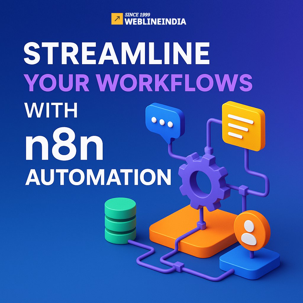 WeblineIndia's tweet image. Say goodbye to repetitive tasks and hello to scalable automation. Our offshore n8n development makes your operations seamless, efficient & cost-effective.
Learn more weblineindia.com/n8n-automation/
#Automation #n8n #BusinessEfficiency #DevOps #TechTrends