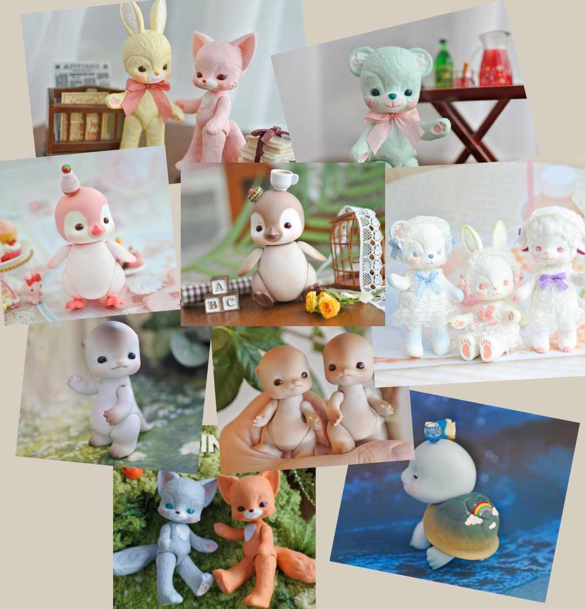 gfDolls's tweet photo. GEPPETO FRIENDS-gfDolls💕
大家好，10月18日參加臺灣的"南國之星"玩偶活動。
展位位置是S03。 我爲臺灣的顧客準備了很多玩偶。 我在等你~ 星期六見。🌈☁️ https://t.co/4fA79zVcJ9