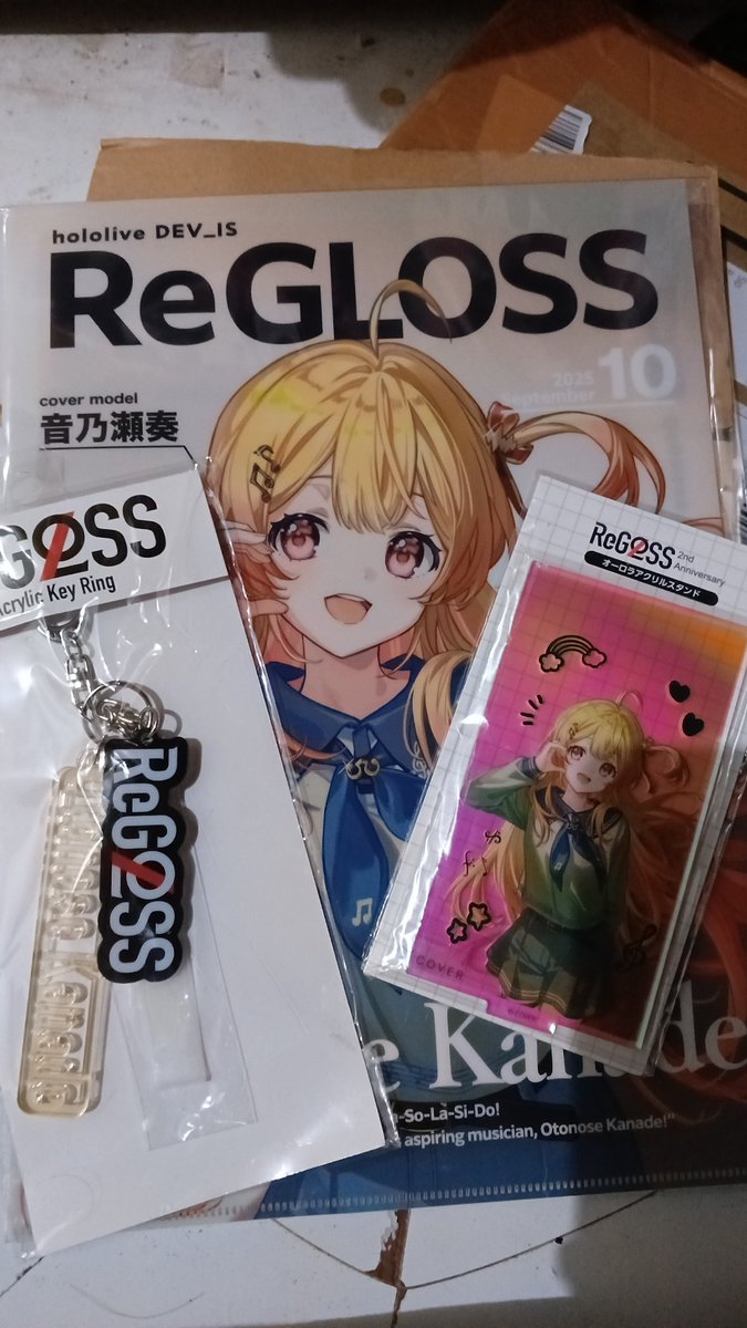 It's arrived 🥰🥰 

<a href="/otonosekanade/">音乃瀬奏🎹✨ReGLOSS</a> 🎹✨
This is so beautiful ...