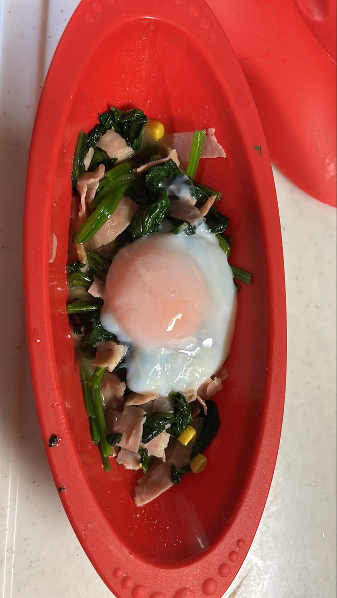 頑張って作った料理