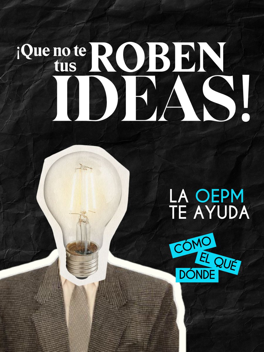 quelinka's tweet photo. Una idea sin protección se la lleva el viento. 💨 Regístrala con la @OEPM_es.

#Quelinka #Marketing #OEPM #CreativityAndFunTech https://t.co/UQz69z6XYM