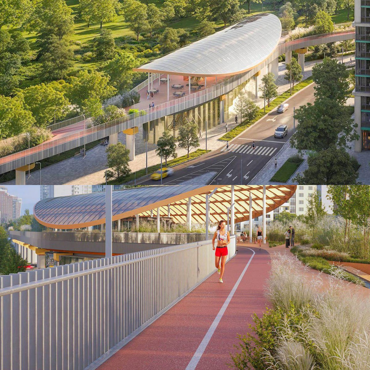 🐸 Un nuovo parco aperto tutto l'anno sorgerà al posto del monorotaia di Mosca già nel 2027.

Su una superficie di 40 mila metri quadrati ci sarà tutto per un riposo e un tempo libero confortevoli: tettoie con protezione dalle precipitazioni, pista da corsa, Wi-Fi gratuito,