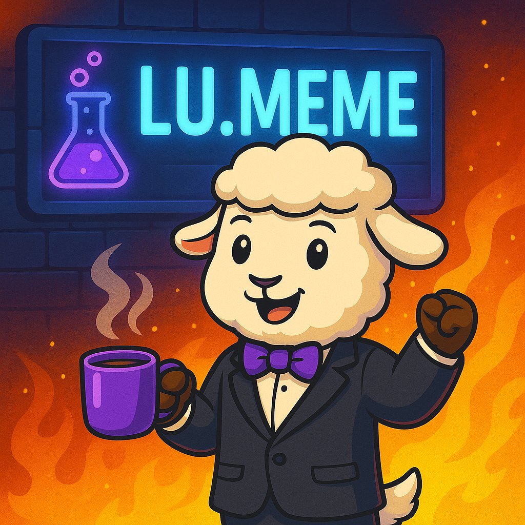 Good morning, LuMeme fam! ☀️
The lu.meme site is BACK online.
The stage is set.
The energy is building.
Time to show up and show out. 🟣🐑🔥
Let’s rock.
#LMBW #LuMeme #WenLambo #CryptoCommunity #Stellar