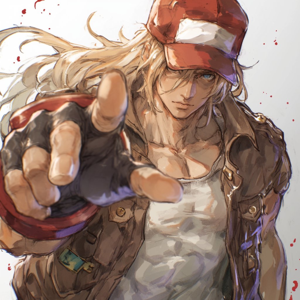 A piercing gaze of the hungry wolf. #TerryBogard #SF6_Terry #SF6
