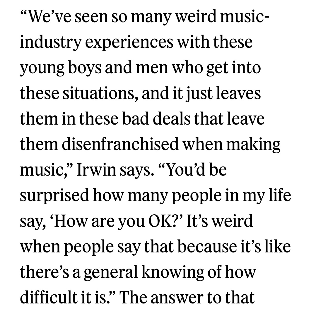 With the surprise release of Boyband being October 16th, we just want to bring this article back.

This era is so much more than just liberty spikes and Showbiz Jesus

🔗: rollingstone.com/music/music-fe…