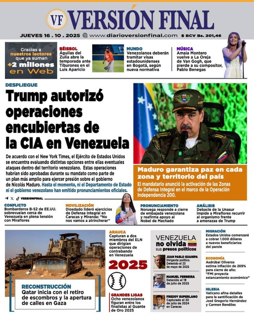 Diario Versión Final tweet media