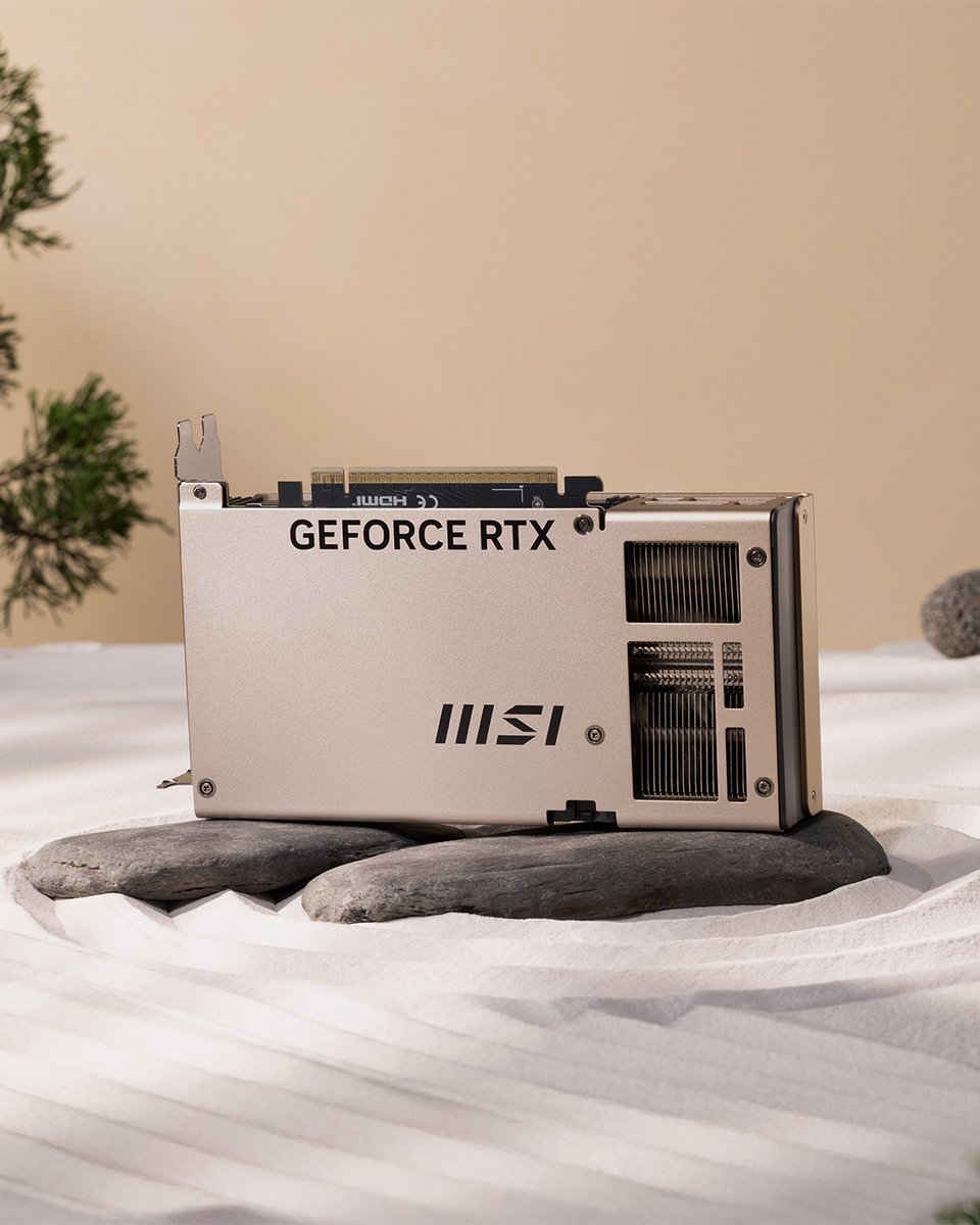 MSITweetsZA's tweet image. POV:I&apos;m looking for a graphics card that is compact and clean and powerful AND elegant...
Hey, didn&apos;t you just describe the INSPIRE 2X?? 👀✨

#RTX50 #msiINSPIRE #GraphicsCard #SFF