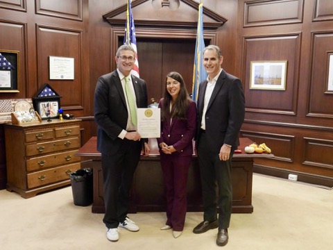 Big news for Delaware health care!

I was proud to swear in Christen Linke Young, a nationally recognized health policy leader and former White House Deputy Director, as our next <a href="/Delaware_DHSS/">DHSS</a> Secretary.

Her experience will help us ensure every Delawarean has access to quality,