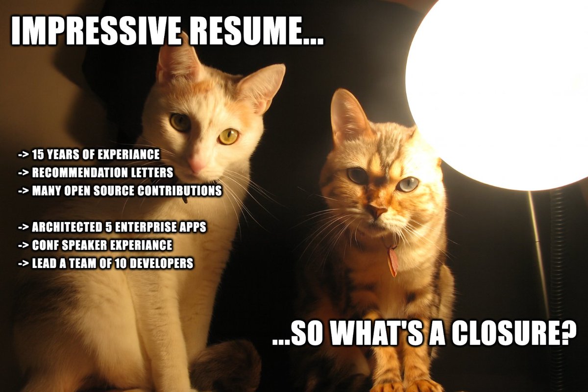 DanielGlejzner's tweet image. How it feels to be interviewed 
as a Software Developer 😁