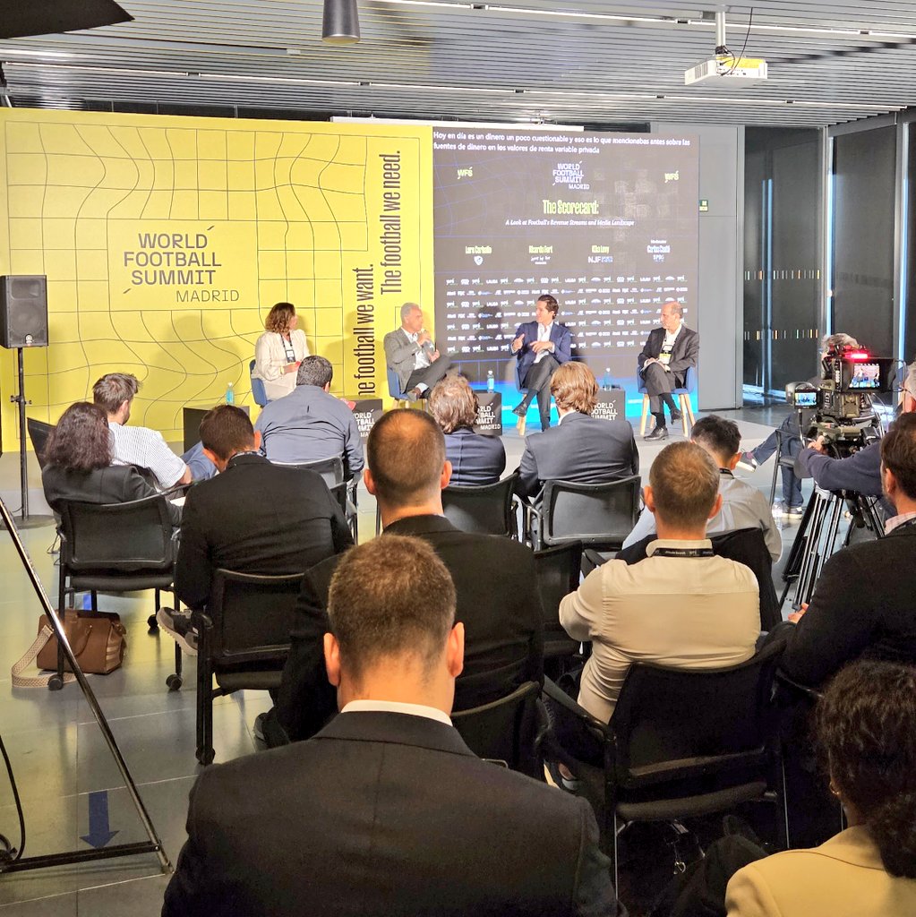LTTsports's tweet image. Great few days in Madrid at the @WFSummit 🇪🇸 Beyond networking a pleasure to exchange and for a key summary check our @LinkedIn page for key key lessons ➕️ #PitchSideMonitor