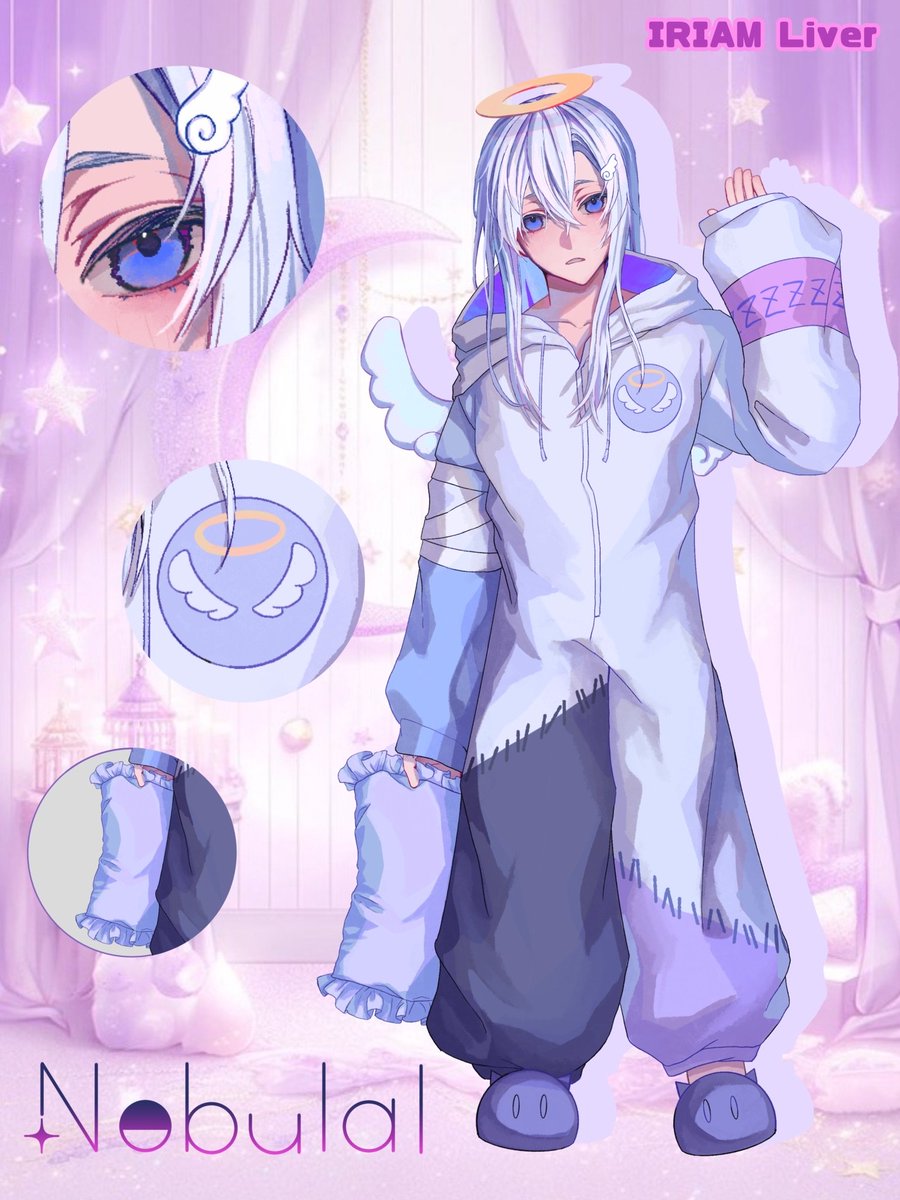 #立ち絵公開チャレンジ達成  
#立ち絵公開 
みんな～全公開だよ！ 
をおおおおおおおお！ 
この立ち絵を描いてくださったママのやどママ(#Kasumi_kaku)素晴らしい立ち絵に感謝🎉
そして！この度 Nebulal(#N_nebulal)に所属させて頂きました！ 
これからよろしく願いします！  
#IRIAM準備中