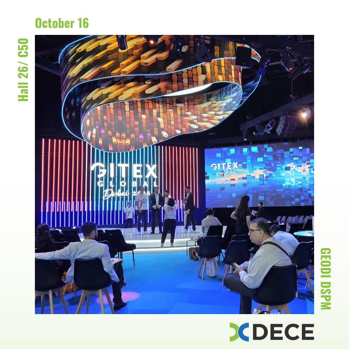 SoftwareDECE's tweet image. 🌐 Day 4 at GITEX Global 2025 — Innovation in Full Motion!
At DECE Software, we’re shaping the future of data security with our AI-powered platform, GEODI DSPM.
Discover. Govern. Secure.
📍 Visit Hall 26 / C50
#GITEXGlobal2025 #DECESoftware #GEODIDSPM #AI #DataSecurity