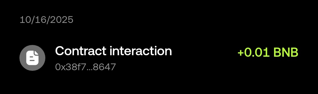 helpadeala's tweet image. Lost $200 on @BNBCHAIN memes and got some grey hair plus a $12 cashback 🤘

thanks @cz_binance