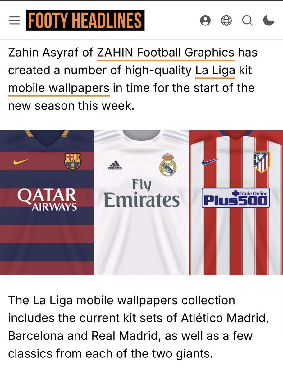 10 years ago my work was featured in Footy Headlines. I am so proud of myself.