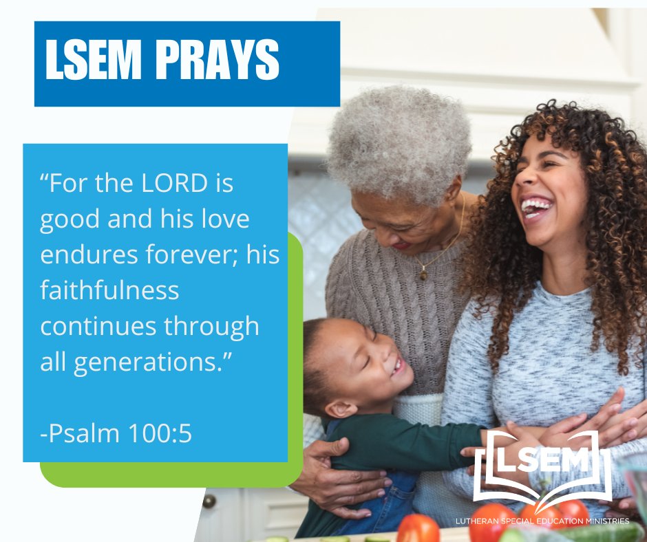 This week, we are praying for our partners in ministry, Immanuel Lutheran Macomb and Lutheran North in Macomb, MI. We pray for our teachers in these schools, Amy Sarcorni and Kim Scott. May God continue to bless the work we do educating children in Christian schools.
#LSEMPrays