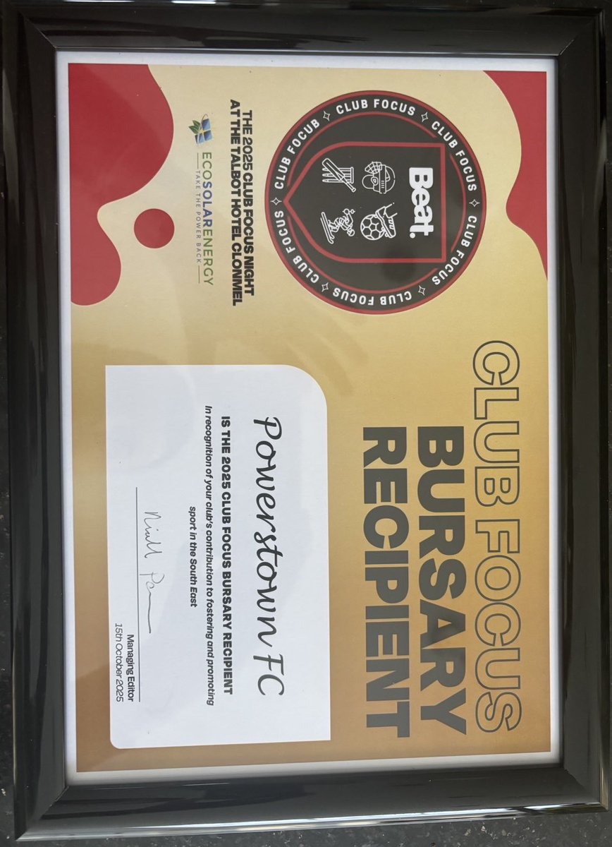 Powerstown FC tweet media