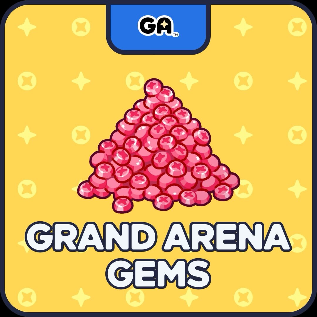 What are Gems in Grand Arena?

Gems are the in-game currency for Grand Arena. You will need Gems when progressing in Grand Arena, to earn a piece of the $1M Prize Pool.

You’ll need them to:

✨Buy card packs
✨Enter daily contests
✨Accelerate training
✨And more…

They’re