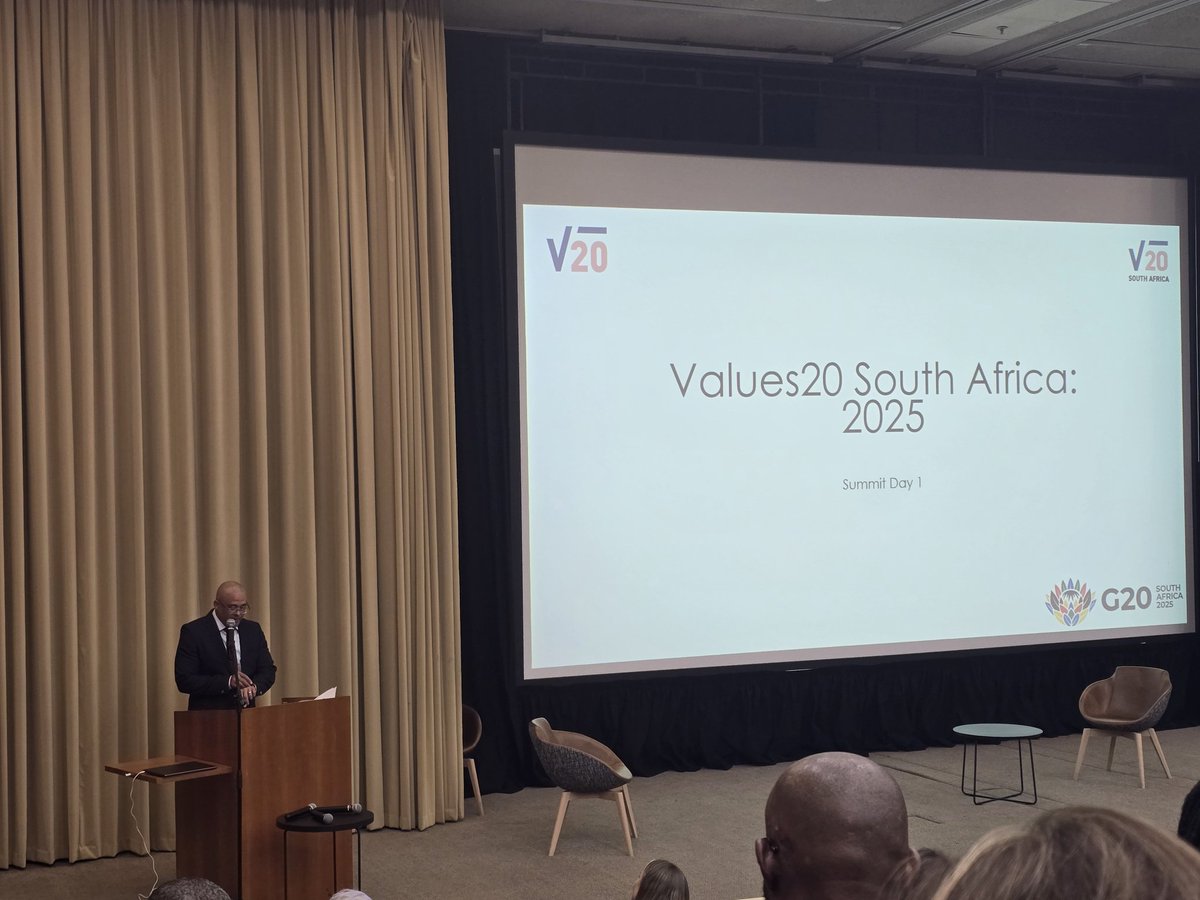 <a href="/values20group/">Values 20</a> South Africa, Summit Day 1. 

Keynote delivered by Prof Camaran Peter.