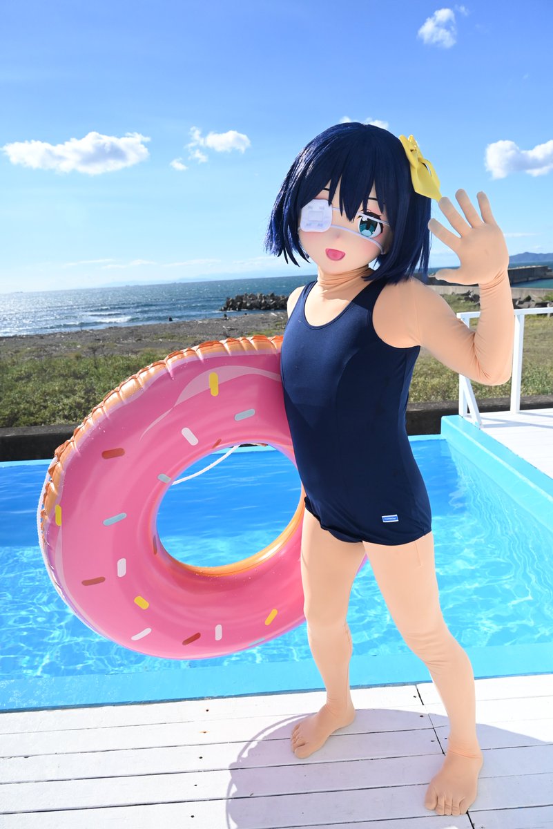 貸し切りプールで泳ぐよっ！
#ヴィラオフ3
撮影：にゃか様（<a href="/kig_yuki/">にゃか(Kig)</a>）