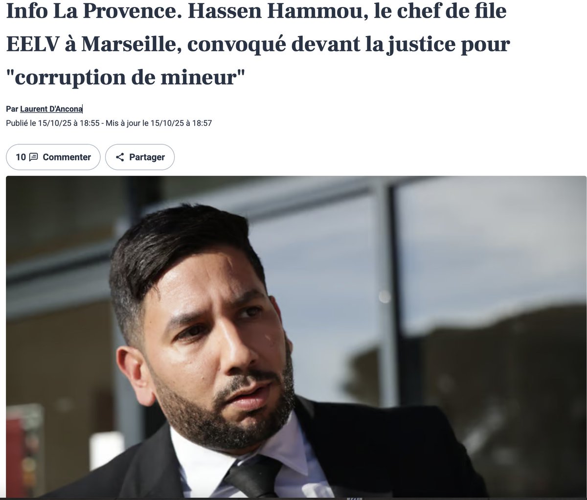 la gauche donneuse de leçons <a href="/marinetondelier/">Marine Tondelier</a> <a href="/EELV/">Les Écologistes - EELV</a>