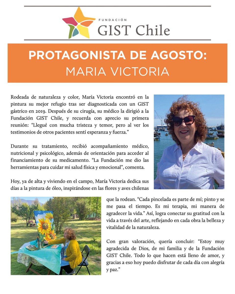 📰 ¡Ya está disponible nuestro newsletter de Septiembre!

Recordamos algunos de los momentos más importantes del mes: La Conmemoración de los 5 años de la Ley Nacional del Cáncer, nuestra participación en el INCA Global Net Summit. ¡Y mucho más! 🧡

#GISTChile #SaludPública
