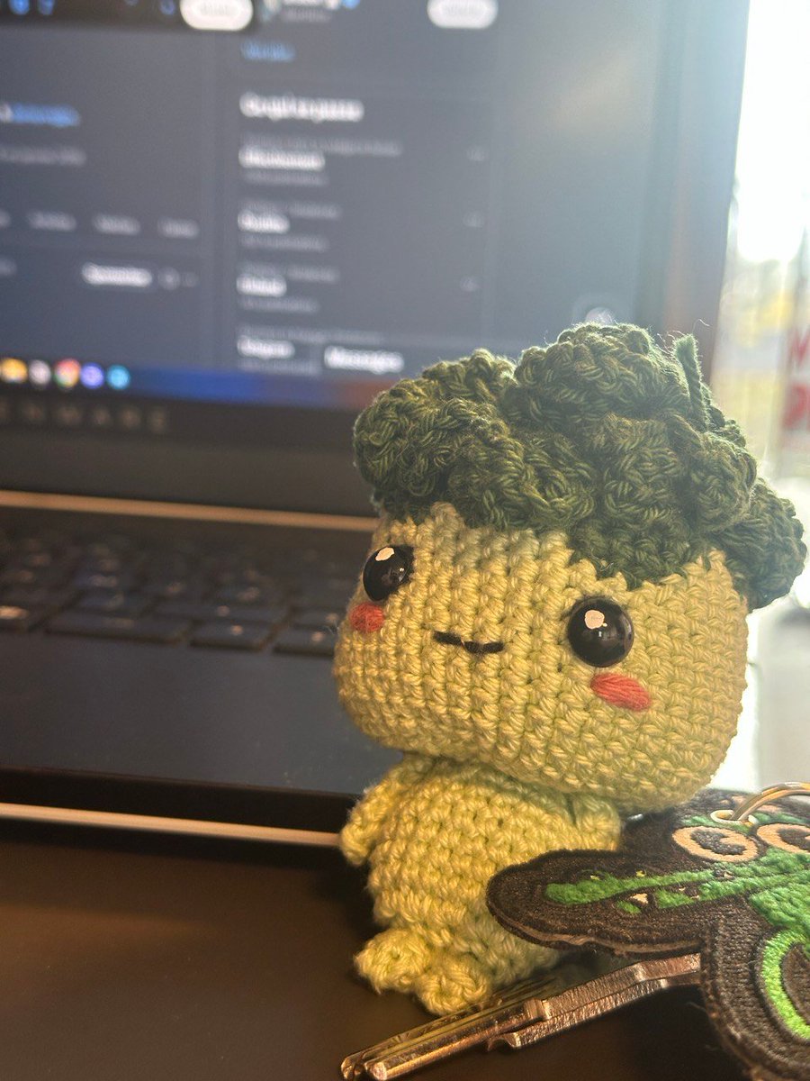 Back on X with a new buddy on my keychain 😁

Who wants one too? 👀