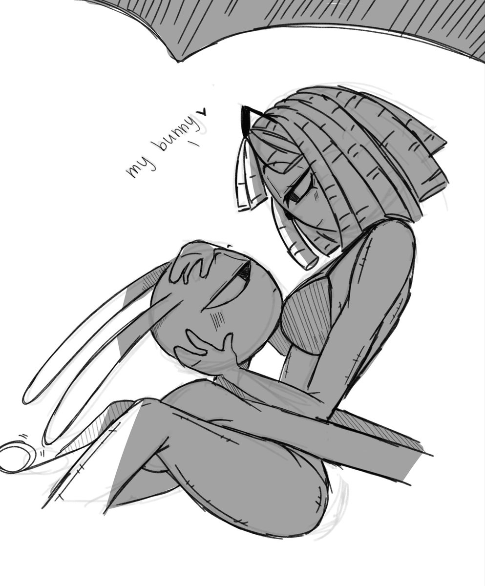 defnot_naya's tweet image. Ragathas bunny #fyp #tadc #ragathaxjax