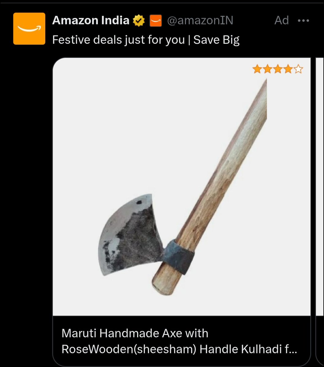 Few days back, I saw a post where a snake was there inside a house.

Then the same day i got the below AD between posts !