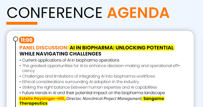 BiotechAnalysst's tweet photo. $SGMO @ Conference in Fabruary 2026
#AI IN #BIOPHARMA: UNLOCKING POTENTIAL
#Astellas says Within #gene #therapy AI is being used to optimize plasmid DNA sequences and drive #capsid #evolution in #collaboration with external partners” https://t.co/ELjiuJnIdU