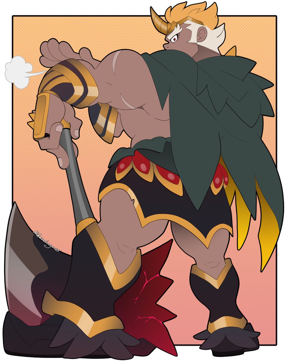 Not even a scratch!😤

Color Commission for <a href="/TickfaceND/">Tickface</a>