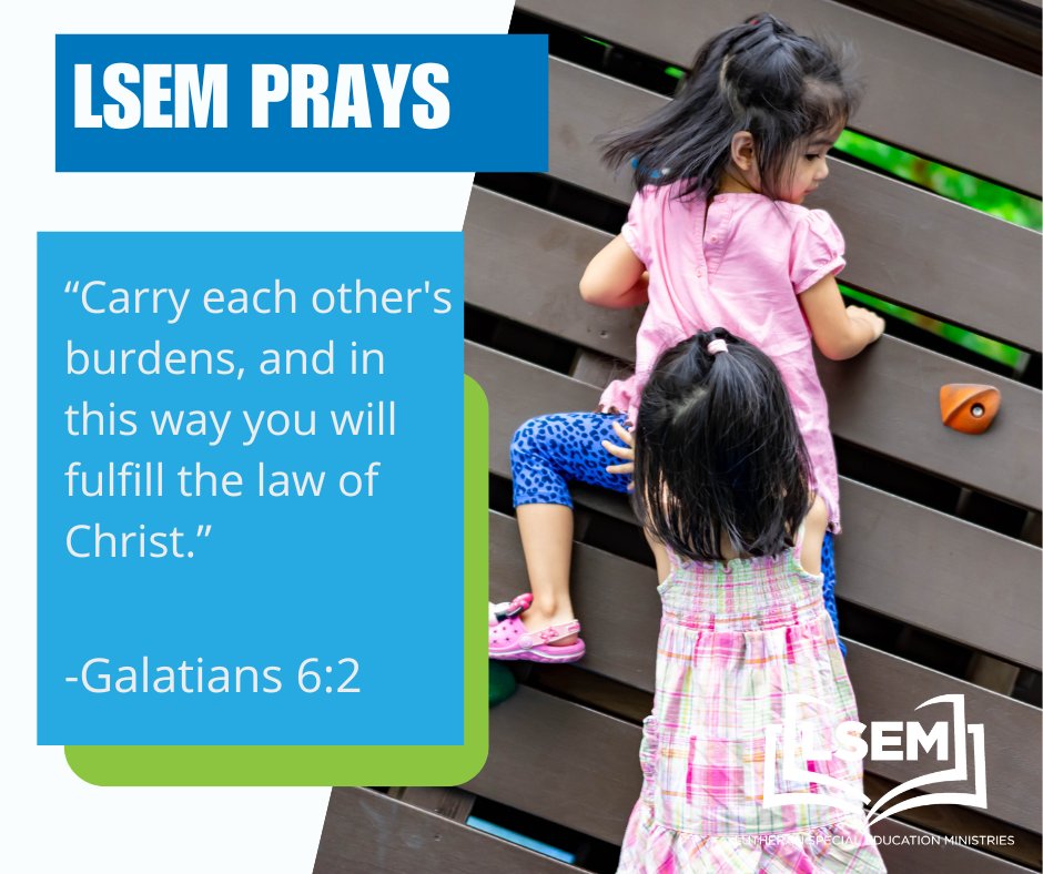 LSEM is praying for our partners St. Peter in Macomb and St. John's in Midland, MI. We pray for our teachers in these schools, Karyn Anspach, Ally O'Farrell, Andrea Hicks, and Larry Timm. May God bless our relationship to the benefit of students in Christian schools.
#LSEMPrays