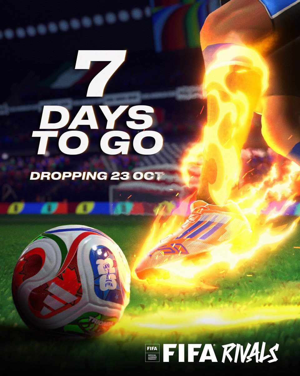 ⚽️ The Official FIFA World Cup™ 26 Match Ball.

Only 250 will ever exist, and it’s not just for show.

🗓️ Drops in 7 days exclusively inside FIFA Rivals.

🧵 What happens when you own one might surprise you 👇