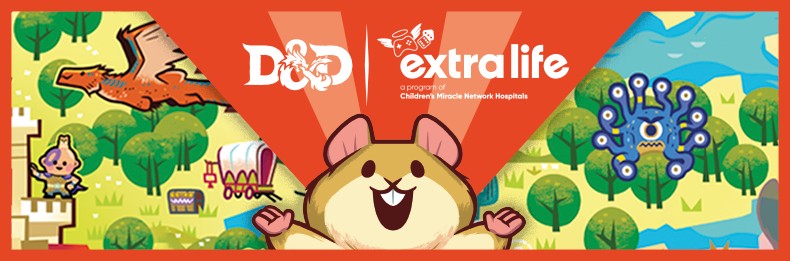 10 years ago, I started a little #dnd team at Wizards to raise money for <a href="/CMNHospitals/">Children's Miracle Network Hospitals</a> through <a href="/ExtraLife4Kids/">Extra Life</a>. That effort went on to raise $5+ million. Now, I'm back at it—donate and make me do silly things on video in a D&amp;D game for charity.
extra-life.org/participants/5…