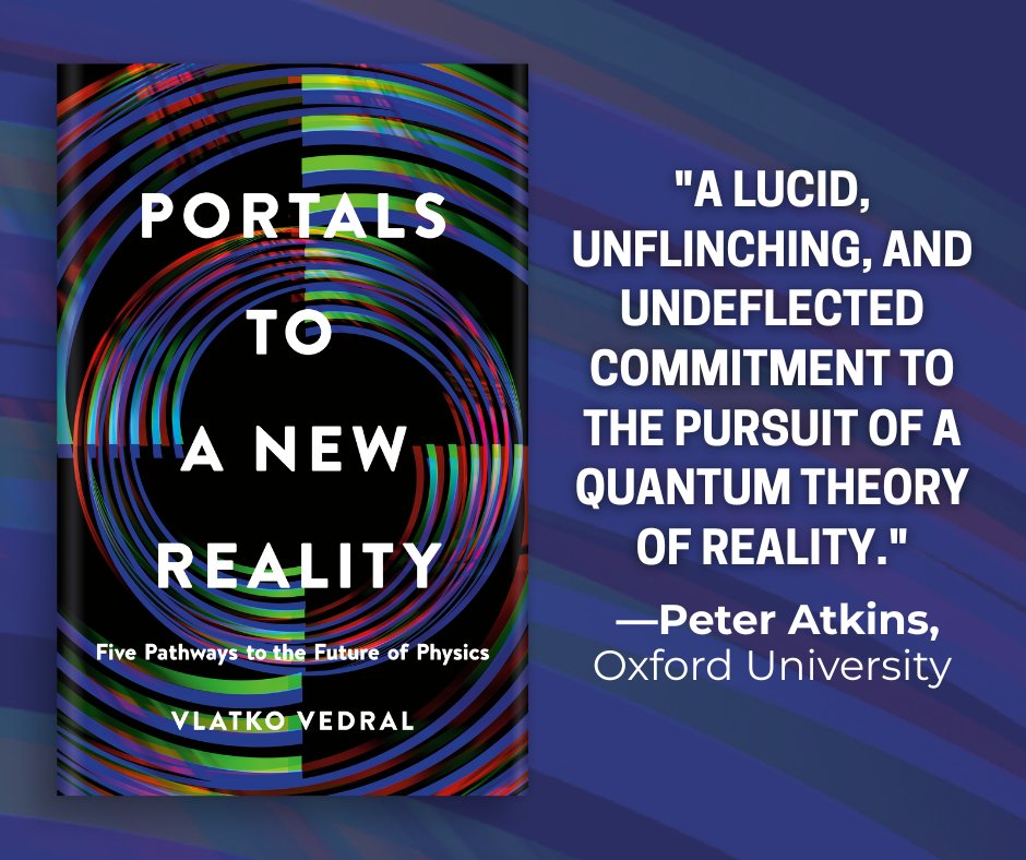 BasicBooks's tweet image. &quot;No, not magic mushrooms; something far more reliable and compelling: a lucid, unflinching, and undeflected commitment to the pursuit of a quantum theory of reality.&quot;—Peter Atkins

Available October 28. Learn more: bit.ly/4mXcqqv

#science #physics #quantumtheory