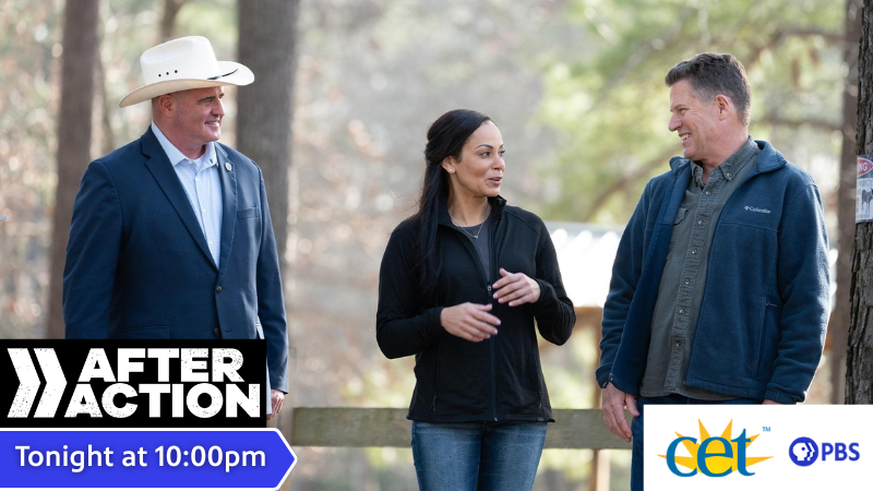 Stacy Pearsall talks with three veterans who know the importance of military leadership on a new episode of After Action tonight at 10pm on CET, the station livestream, or the PBS App - watch a preview: watch.cetconnect.org/video/from-the… #pbs #afteraction #localpbs