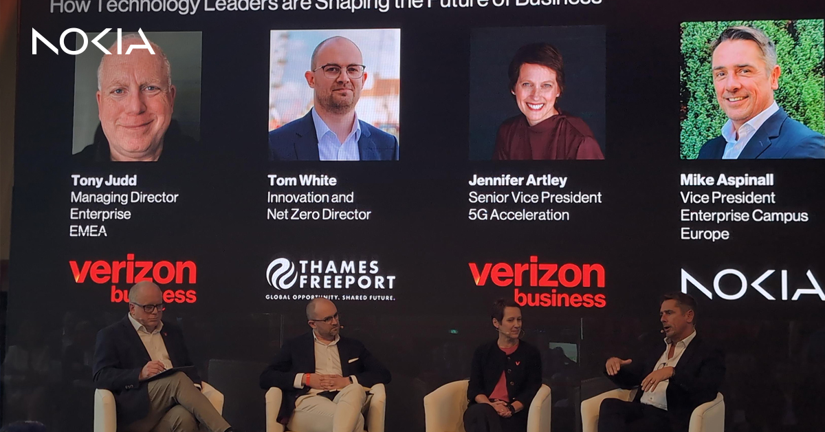 nokiaindustries's tweet image. Merci, Paris!
Great to join @VerizonBusiness’ Innovation Sessions — exec insights, panels, Verizon & Nokia demos (AR/VR, autonomous drones, industrial digitalization on private wireless and edge), plus our Thames Freeport story. Onward to real-world outcomes.
#EdgeComputing
