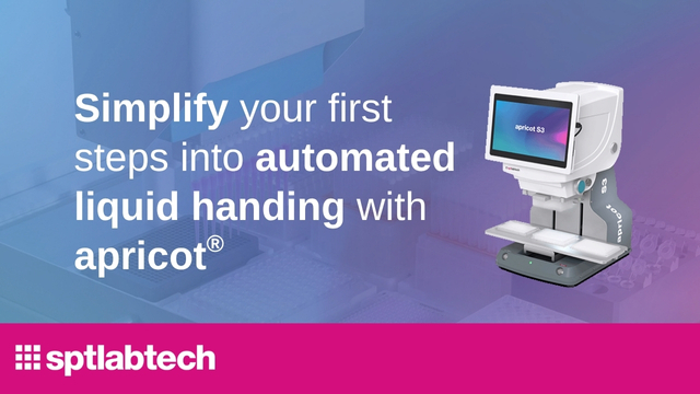 SPTLabtech's tweet image. Ready to take your first step into lab automation?

We’ve introduced the apricot S3 Kickstart Bundle - everything you need to begin your automation journey with confidence.

Take a closer look: go.sptlabtech.com/46vKjcs

#LabAutomation #LiquidHandling #apricot
