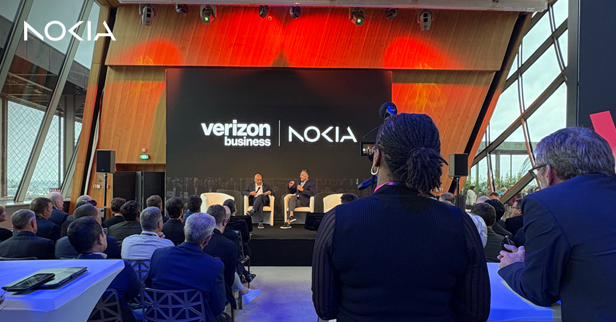 nokiaindustries's tweet image. Merci, Paris!
Great to join @VerizonBusiness’ Innovation Sessions — exec insights, panels, Verizon & Nokia demos (AR/VR, autonomous drones, industrial digitalization on private wireless and edge), plus our Thames Freeport story. Onward to real-world outcomes.
#EdgeComputing