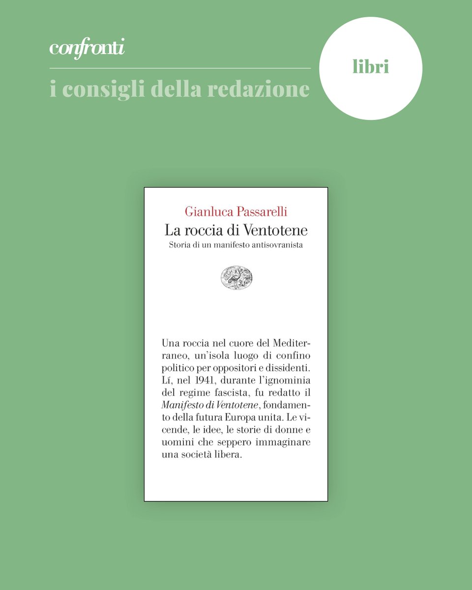 📚 Amarilda Dhrami consiglia “La roccia di Ventotene”.