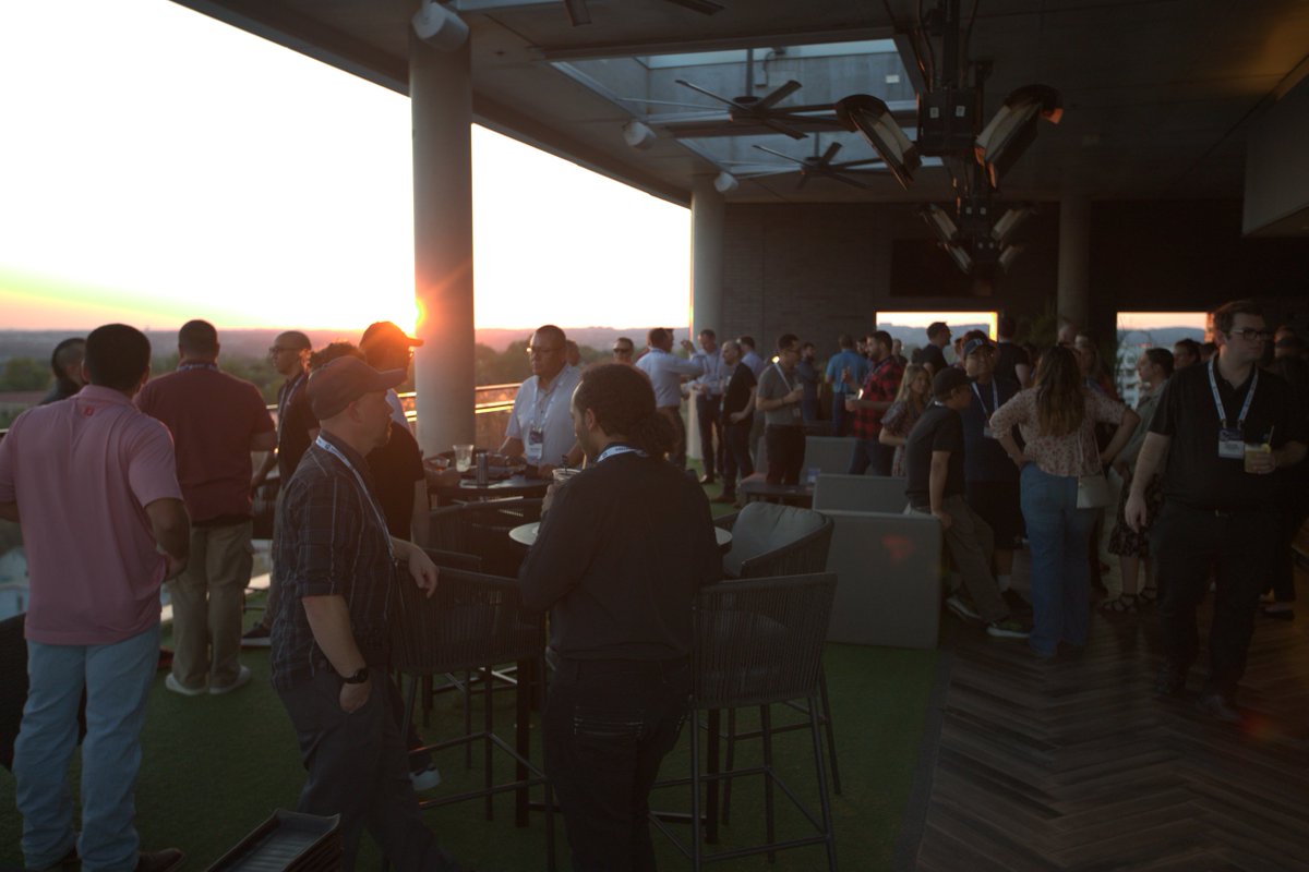 penterasec's tweet image. 𝗛𝗲𝗹𝗹𝗼 𝗔𝘂𝘀𝘁𝗶𝗻 🎉
PenteraConnect 2025 is officially underway.
We kicked things off last night with a rooftop welcome, bringing together customers and partners from around the world for an evening that set the tone: connection, collaboration, and a few surprises to…