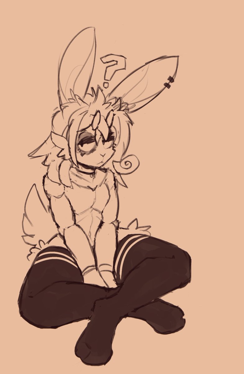 Bun boy warmup doodle